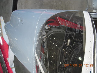 31 8q1. n8377w with shop reflected in windshield