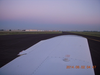 1 8q2. pre-dawn takeoff from Greeley