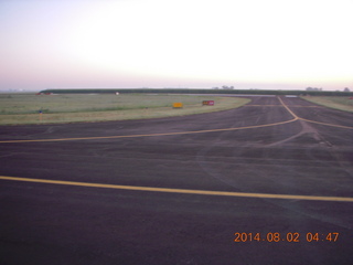 pre-dawn takeoff from Greeley