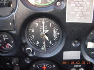 14000 feet on my altimeter