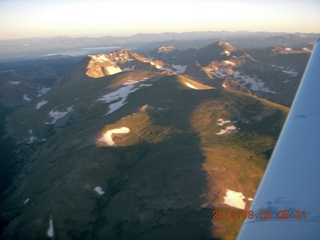 23 8q2. aerial - Colorado - Rocky Mountains - Rollins Pass