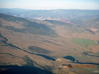 43 8q2. aerial - Colorado - Rocky Mountains