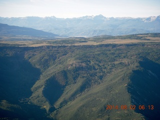 49 8q2. aerial - Colorado - Rocky Mountains