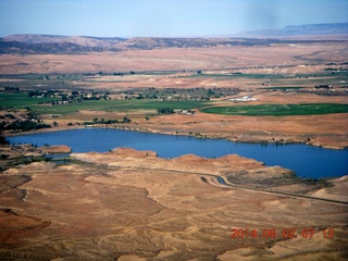 97 8q2. aerial - western Colorado near Mack Mesa (10CO)