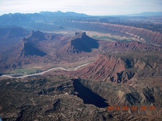 107 8q2. aerial - Colorado River - eastern Utah