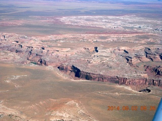 134 8q2. aerial - Canyonlands area - Green River