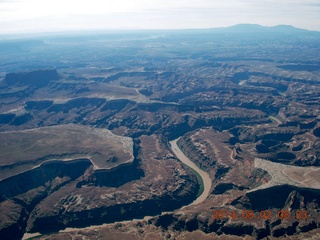142 8q2. aerial - Canyonlands area - Green River