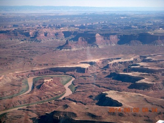 144 8q2. aerial - Canyonlands area - Green River