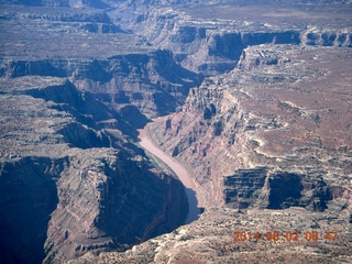 163 8q2. aerial - Colorado River - Cataract Canyon
