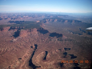 aerial - Colorado River - Cataract Canyon area