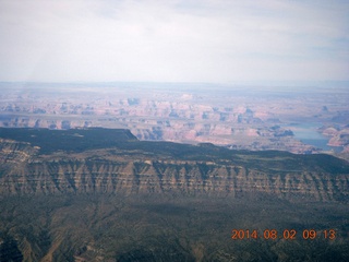 aerial - Lake Powell area - Navajo Mountain
