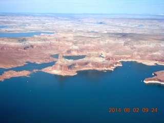 191 8q2. aerial - Lake Powell