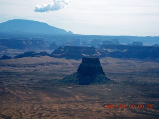 aerial - Lake Powell - Tower Butte