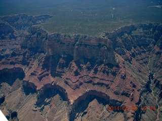 212 8q2. aerial - Grand Canyon - Zuni Corridor