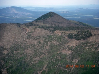 aerial - Kendrick Peak near Flagstaff