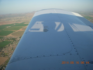 1477 8qg. my shadow on the wing of N8377W