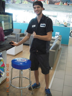 Pegasus Airport - Volkswagon beetle