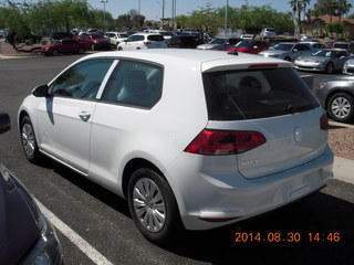 Lunde's Volkswagon - my new Golf