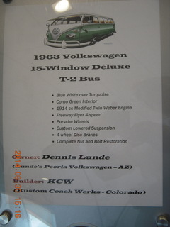 Lunde's Volkswagon - old VW bus sign