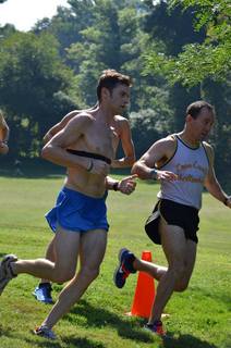 Eric L's pictures - Cheltenham XC - Curtis Arboretum - Adam A and Mike G