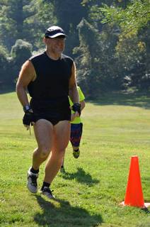 2403 8r5. Eric L's pictures - Cheltenham XC - Curtis Arboretum - Adam running