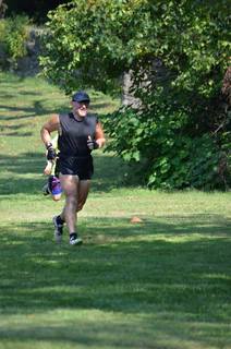 2407 8r5. Eric L's pictures - Cheltenham XC - Curtis Arboretum - Adam running