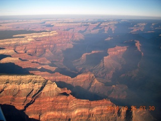 9 8sr. aerial - Grand Canyon just after dawn