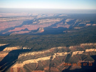 15 8sr. aerial - Grand Canyon just after dawn