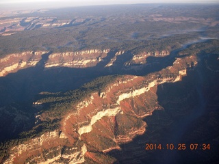 16 8sr. aerial - Grand Canyon just after dawn