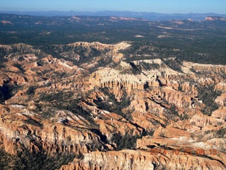 49 8sr. aerial - Bryce Canyon amphitheater
