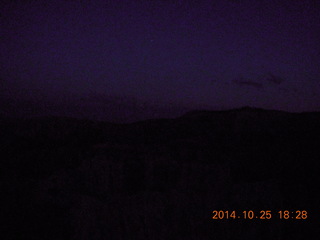 123 8sr. Bryce Canyon after dark (cute)