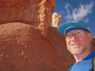 Bryce Canyon - my own hoodoo + Adam