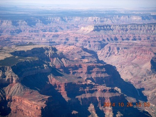 aerial - west of Bryce Canyon