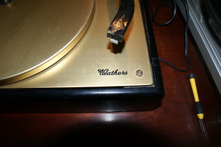 Bill Lee's Weathers turntable