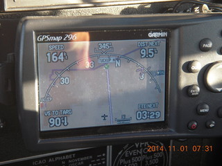 more tailwind (my airplane flies 105 knots)