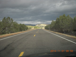 30 8t1. driving from Kanab to Zion