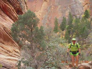 58 8t1. Zion National Park - Observation Point hike - Adam