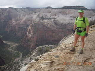 74 8t1. Zion National Park - Observation Point hike - Adam