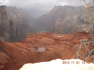 88 8t1. Zion National Park - Observation Point hike - summit