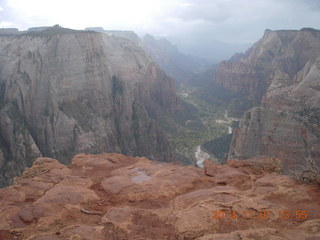 98 8t1. Zion National Park - Observation Point hike - summit