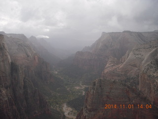 101 8t1. Zion National Park - Observation Point hike - summit