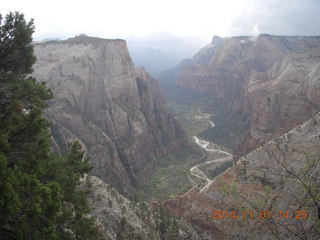 104 8t1. Zion National Park - Observation Point hike - summit