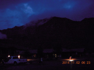 Zion National Park - cloudy pre-dawn