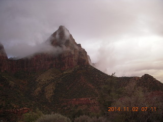 Zion National Park - cloudy dawn