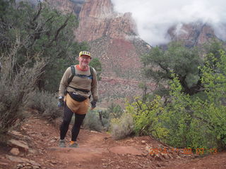 20 8t2. Zion National Park - Watchman hike - Adam