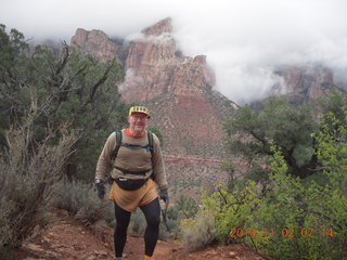 21 8t2. Zion National Park - Watchman hike- Adam