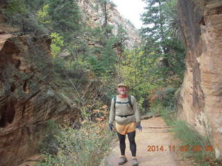 46 8t2. Zion National Park Angels Landing hike - Adam