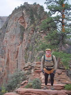 94 8t2. Zion National Park Angels Landing hike - Adam