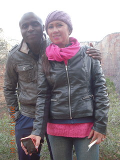 112 8t2. Zion National Park - Scouts Lookout - Stanley and Elaine