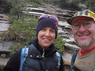 Zion National Park - West Rim hike - Adam